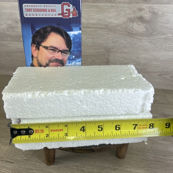 Tony Schiavone & Bug Bobblehead | Gwinnett Braves | in Box BRAND NEW - Picture 6 of 8